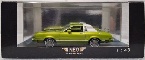 Ford Mustang II Ghia 1974 Light Green Met 1:43 Neo 44760 EXTREMELY RARE!! - Picture 16 of 16