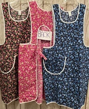 New Edith Bunker style  Coverall Aprons (made in USA)  M/L- X/2X- 3X/4X