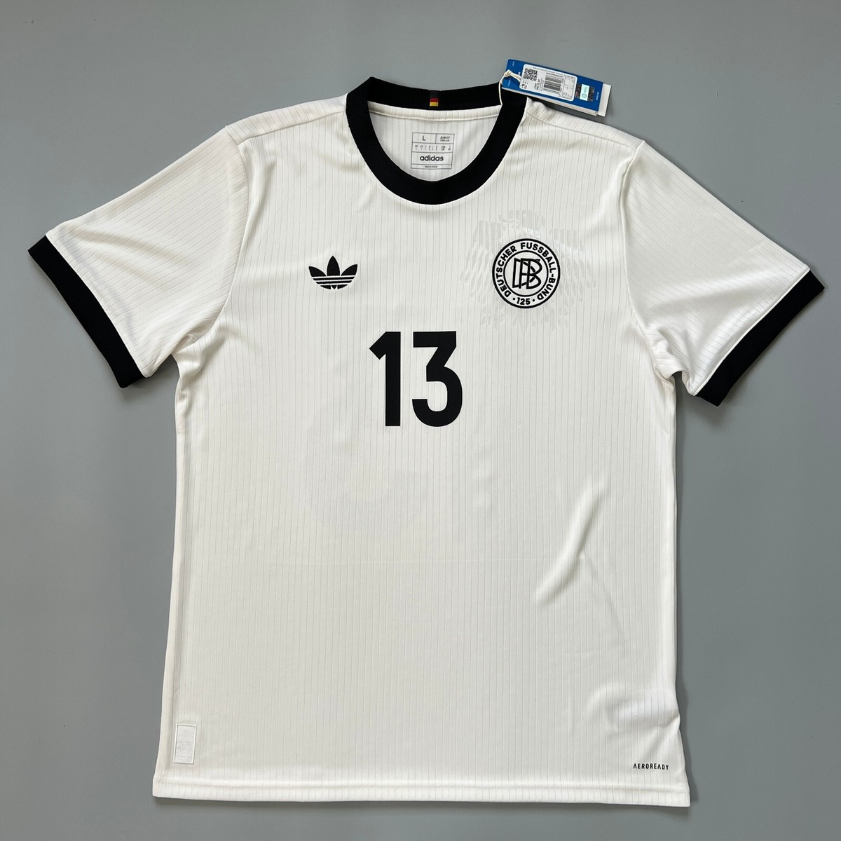 Muller Germany Jersey 125th Anniversary Adidas Soccer Shirt
