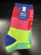 Men's Socks Size 10-13 Bright - A0187