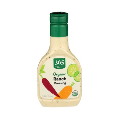 365 by Whole Foods MarketOrganic Salad Dressing, Ranch, 16 fl oz