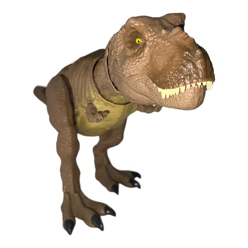 Jurassic Park World 2017 Thrash 'N Throw Roaring Stomp 21" T-Rex Dinosaur Works - Bild 9 von 19