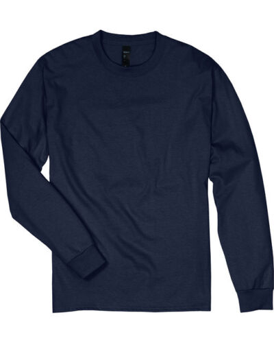 Hanes 5186 Unisex Cotton/Polyester Long Sleeve Tee Crew Neck Beefy-T T-Shirt - Picture 83 of 121