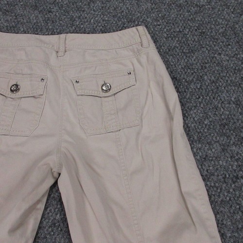 Pantalones chinos White House Black Market para mujer 0 beige tostado 27x25,5* - Imagen 19 de 22