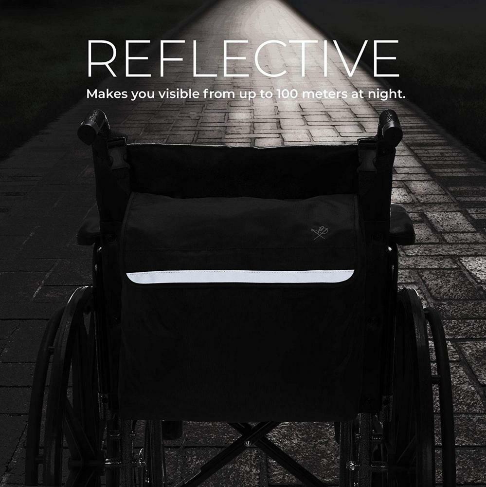 Pembrook Wheelchair Backpack Bag Black Great Accessory Pack for eBay