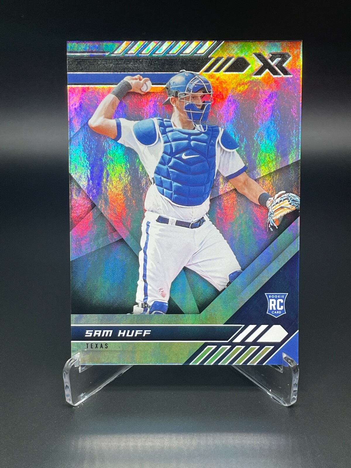 2021 CHRONICLES XR #14 SAM HUFF RC TEXAS RANGERS - Free Shipping