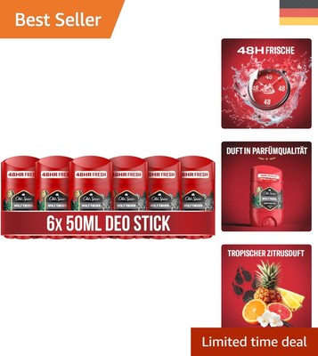 Aluminiumfreier Wolfthorn Deo Stick 50ml - Fleckenfrei & Duft in Parfümqualität