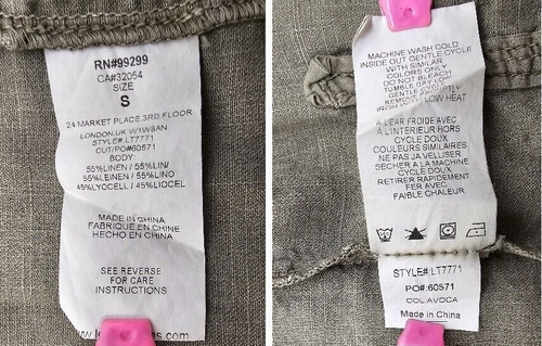 Anthropologie Level 99 Utility Shirt Jacket Linen Pockets Green Fall Womens S - Picture 4 of 17