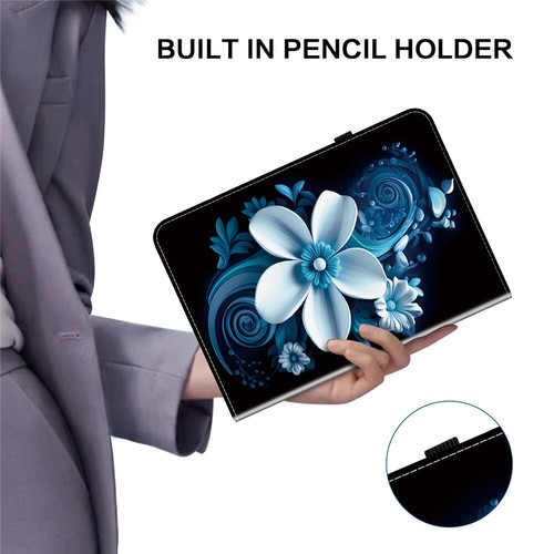 For Lenovo Tab M11 M10 M9 M8 M7 P11 Case Pattern Leather Flip Folio Stand Cover - Picture 46 of 73