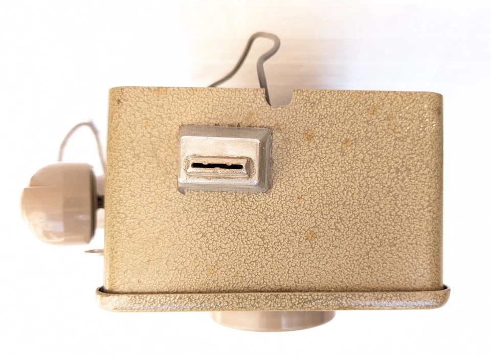 Telefono A Gettoni gettoniera vintage phone da cabina telefonica sip modernariat - Immagine 3 di 4