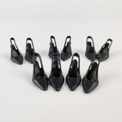 5pairs Random Fashion Doll Shoes For 11.5" Doll Accessories High Heel Sandals - Picture 27 of 28
