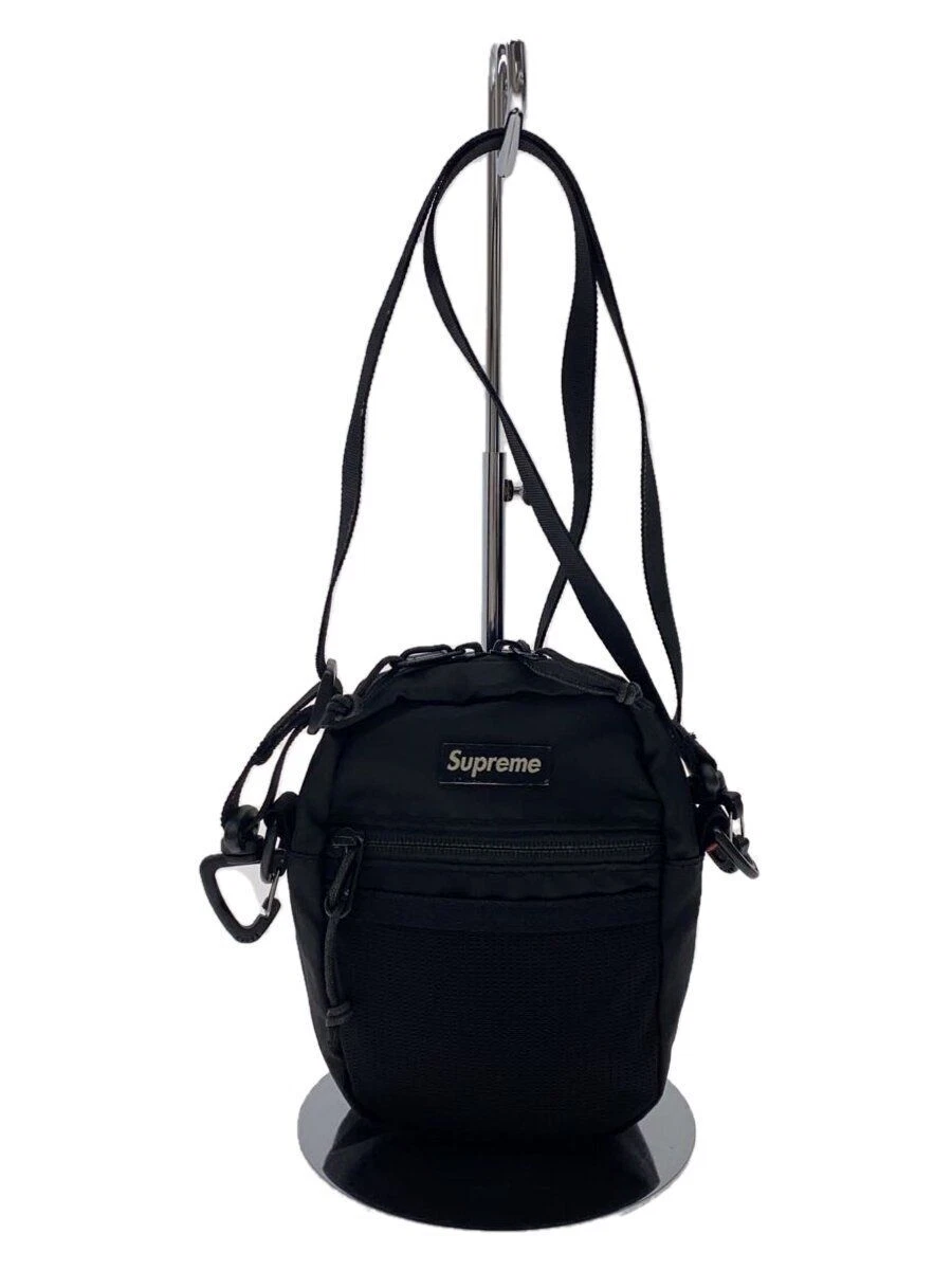 Sac bandoulière Supreme nylon noir uni occasion