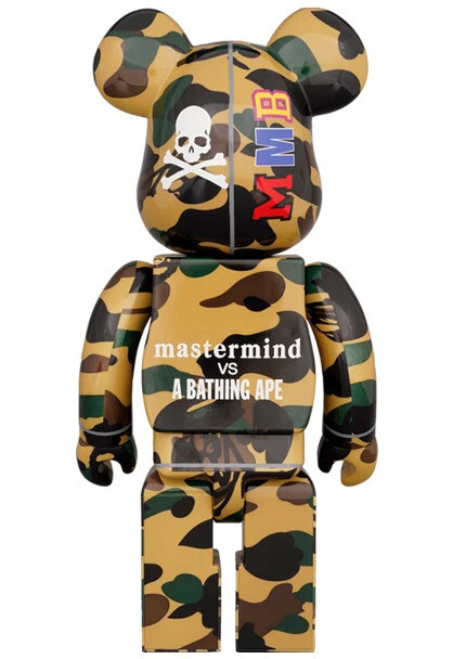 MASTERMIND VS BAPE(R) BE@RBRICK 1000%