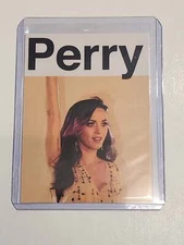 Katy Perry Artist Signed Music Art Card 1/10