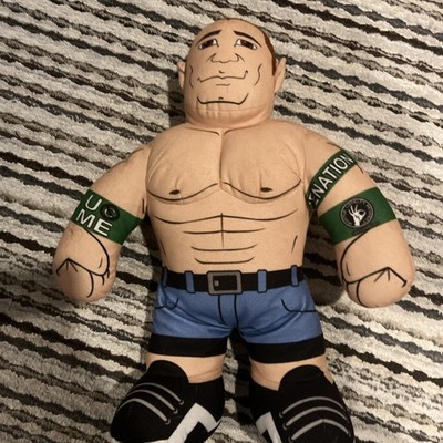 WWE John Cena Plush Figure Wrestling Brawlin Buddies Talking Pal 2012. Good Cond