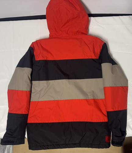 Burton Ski Coat Boys Large Red, Black and Gray Snowboarding Jacket - Picture 2 of 5