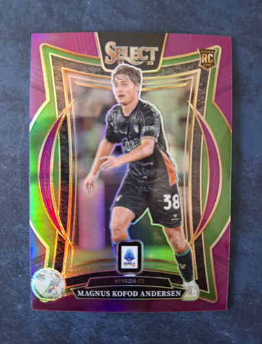 Magnus Kofod Andersen /49 RC Purple Panini Select 2024-25 Serie A Venezia #87