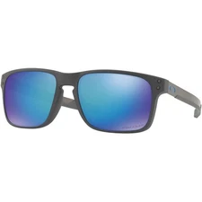 Oakley Mens Holbrook Sunglasses - Mix Steel w /  PRIZM Sapph Pol - Authentic New