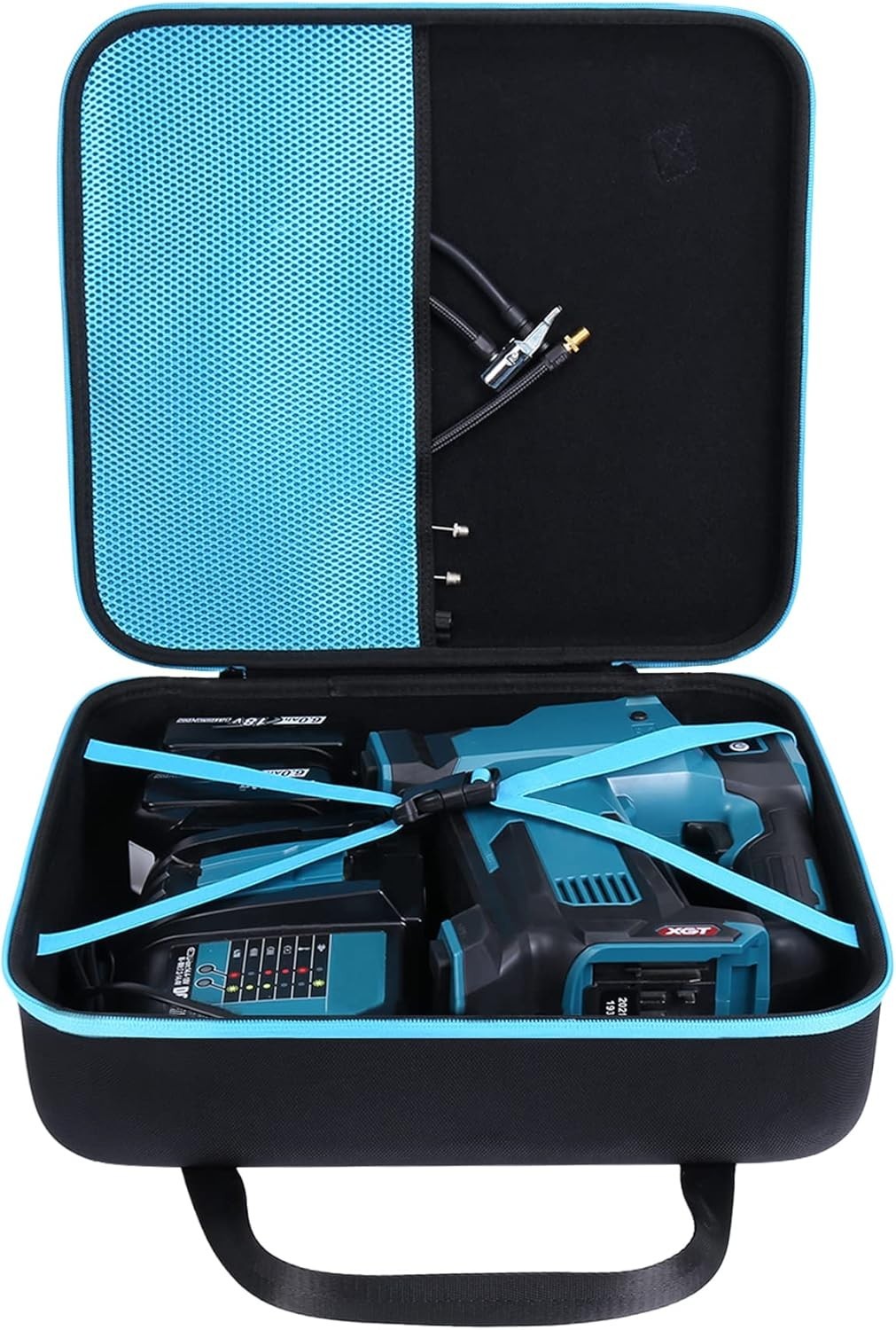 Housse de transport antichoc pour gonfleur Makita DMP181z avec poche accessoires