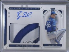 2019 National Treasures Rookie Material Signatures 12/99 Ryan Borucki Auto 4z8