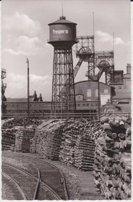 Ak Bottrop, Zeche Prosper, Bergwerk, Zeche, Bergbau, Postkarte, Ansichtskarte