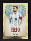 1/10 ≈1/1 ! 2025 Futera Unique Soccer Lionel Messi Gold Frame Trio #GTF32