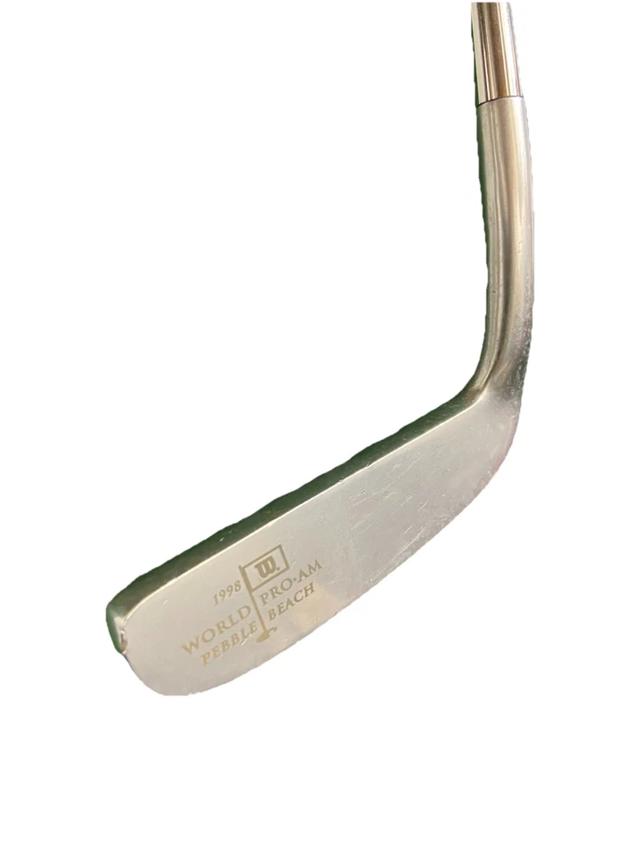 The Wilson 8802 Pebble Beach 1998 World Pro-Am Napa Blade Putter RH Steel 35" HC - Image 4 of 4