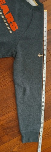 Nike Grey Sweatshirt NFL Chicago Bears Jumper Medium - Perfect Condition - Picture 10 of 12