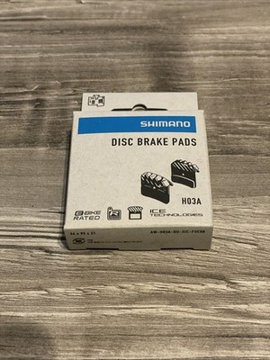 Shimano H03A Saint Resin Disc Brake Pads with Cooling Fins