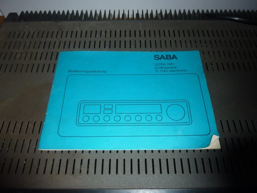 SABA Receiver 7140 electronic / Verstärker Stereo Receiver Verstärker Tuner - Bild 4 von 4