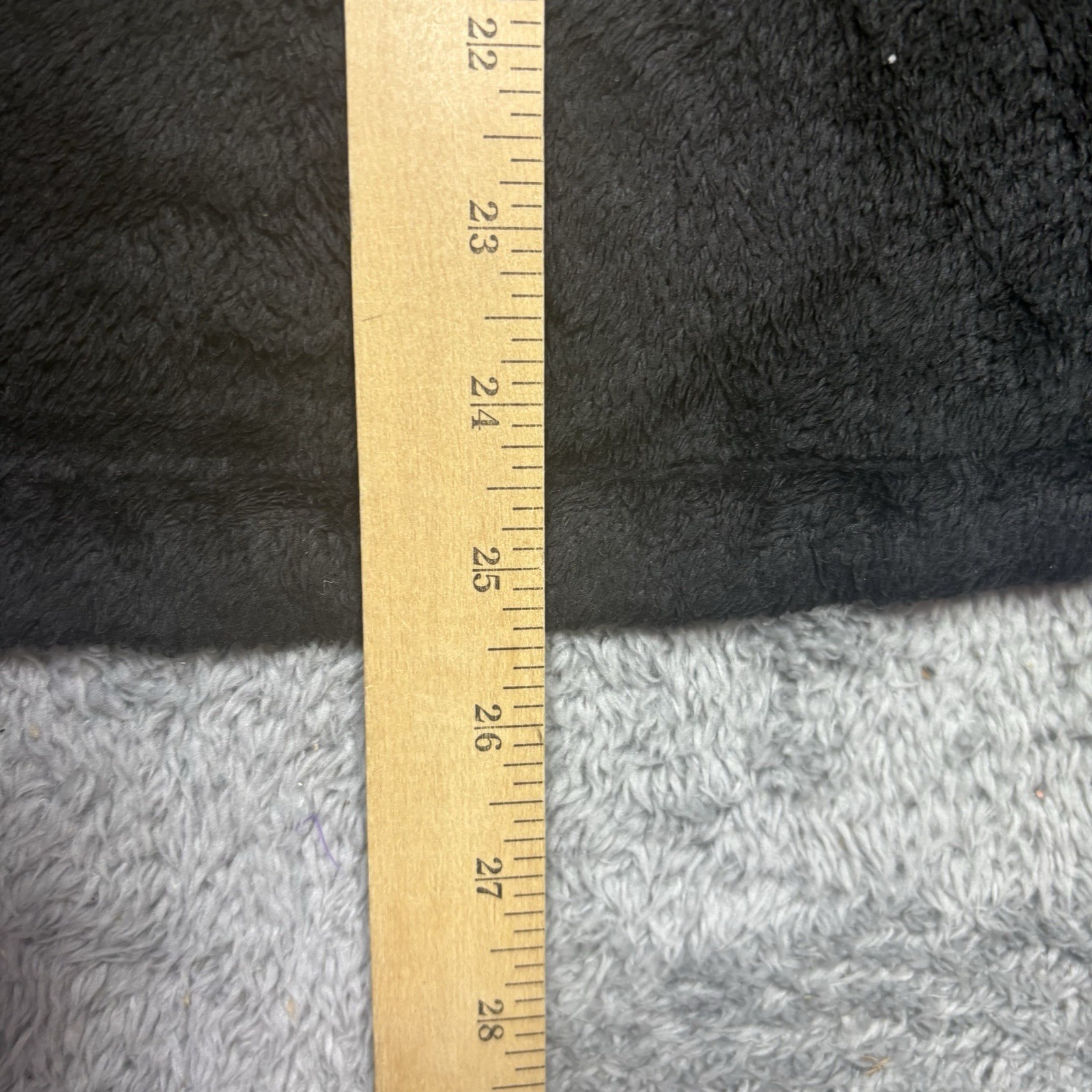 The North Face Jacket Womens L Black Osito Fleece Full Zip Pockets Fuzzy Cozy