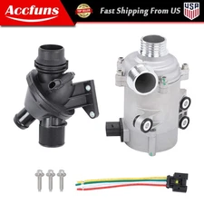 Electric Water Pump with Thermostat Kit For BMW 328i 528i 530xi X3 11517597715