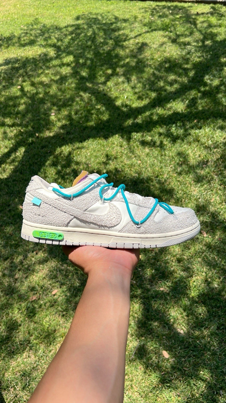 OFF WHITE X NIKE Nike Off White x Dunk Low lotto 36 di 50 taglia 10