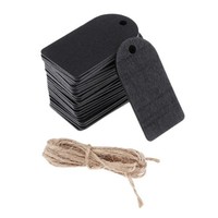 25 StüCk Tafel Tags Holz HäNgen Tafel Etiketten FüR Hochzeit Party