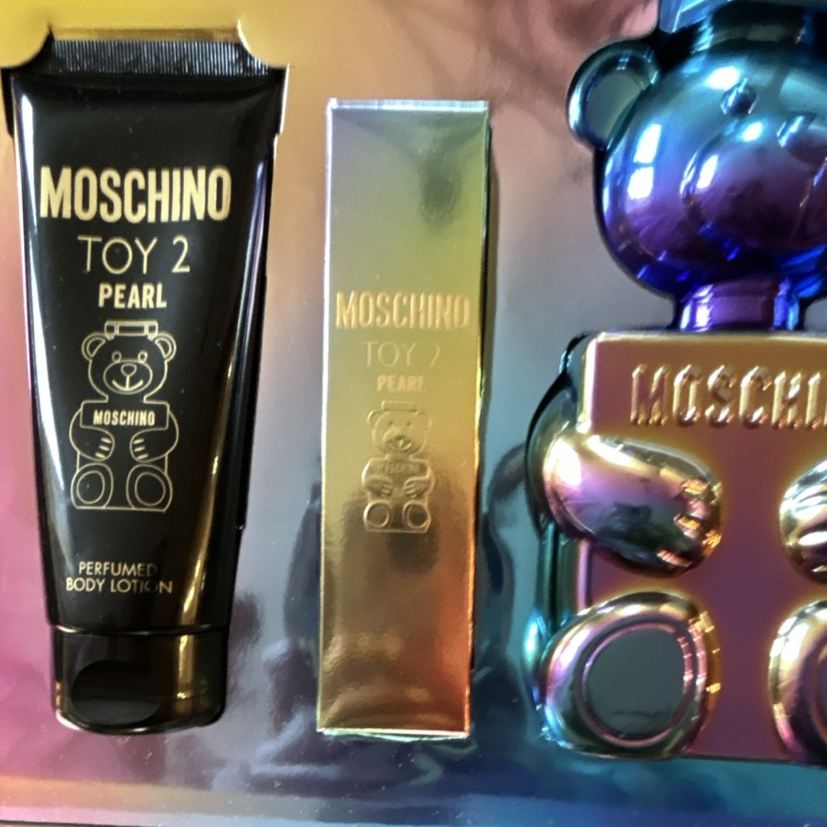 Moschino Toy 2 Pearl Fragrance Gift Set Bear Bottle, Body Lotion