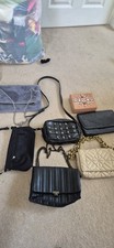 Bundle Handbags Shoulder Crossbodybags Blak Beige Gr8 Conditiom