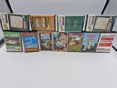 Amstrad Traditional Games Bundle x11 Monopoly Fruit Machine Scrabble Cluedo