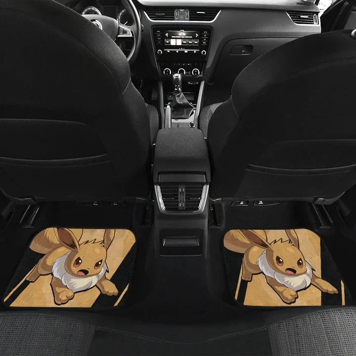 Eevee PKM Car Floor Mats Style Custom For Fans