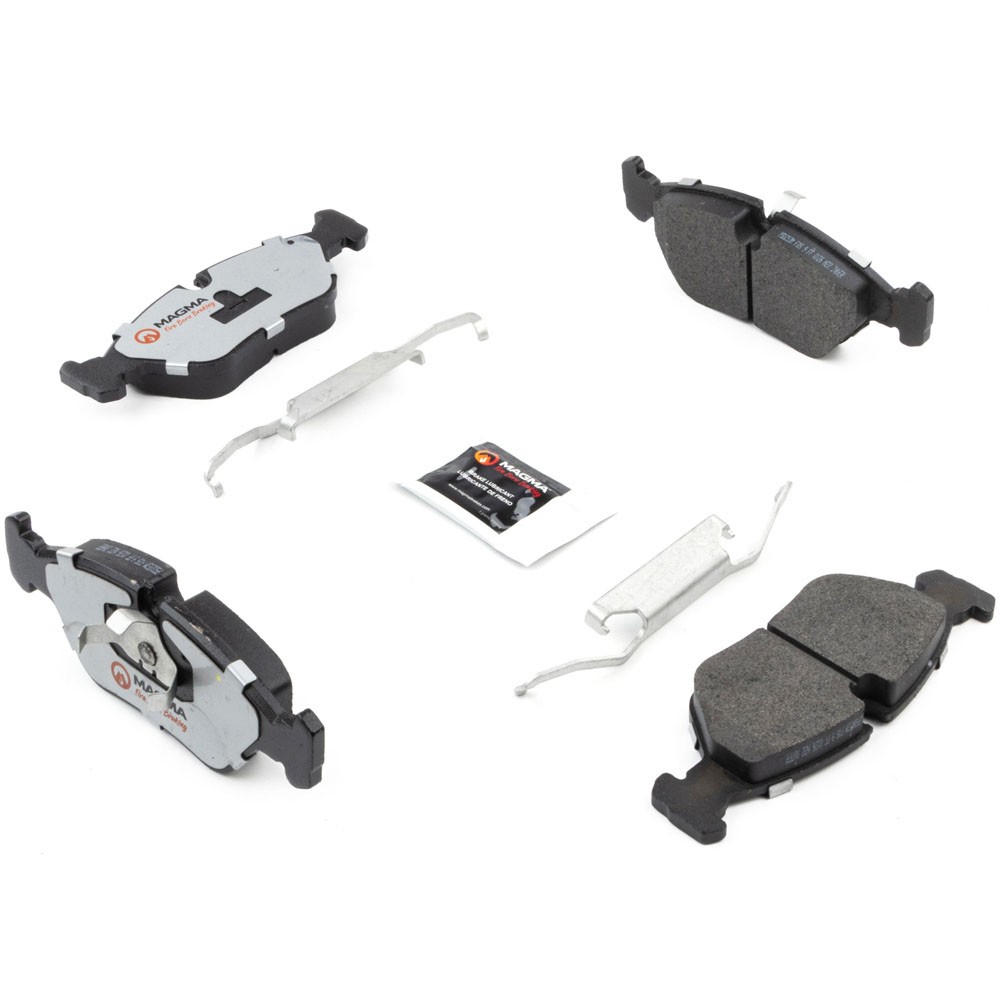 For BMW 528e 633CSi Maserati Spyder 1982-2006 Magma Front Brake Pad Set CSW