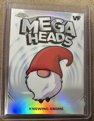 Topps Chrome VeeFriends 2026 Knowing Gnome M-15 Refractor Mega Head Rare