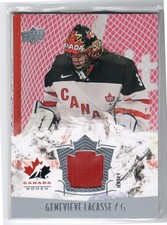 2015-16 Upper Deck Team Canada Juniors #145 Genevieve Lacasse JSY