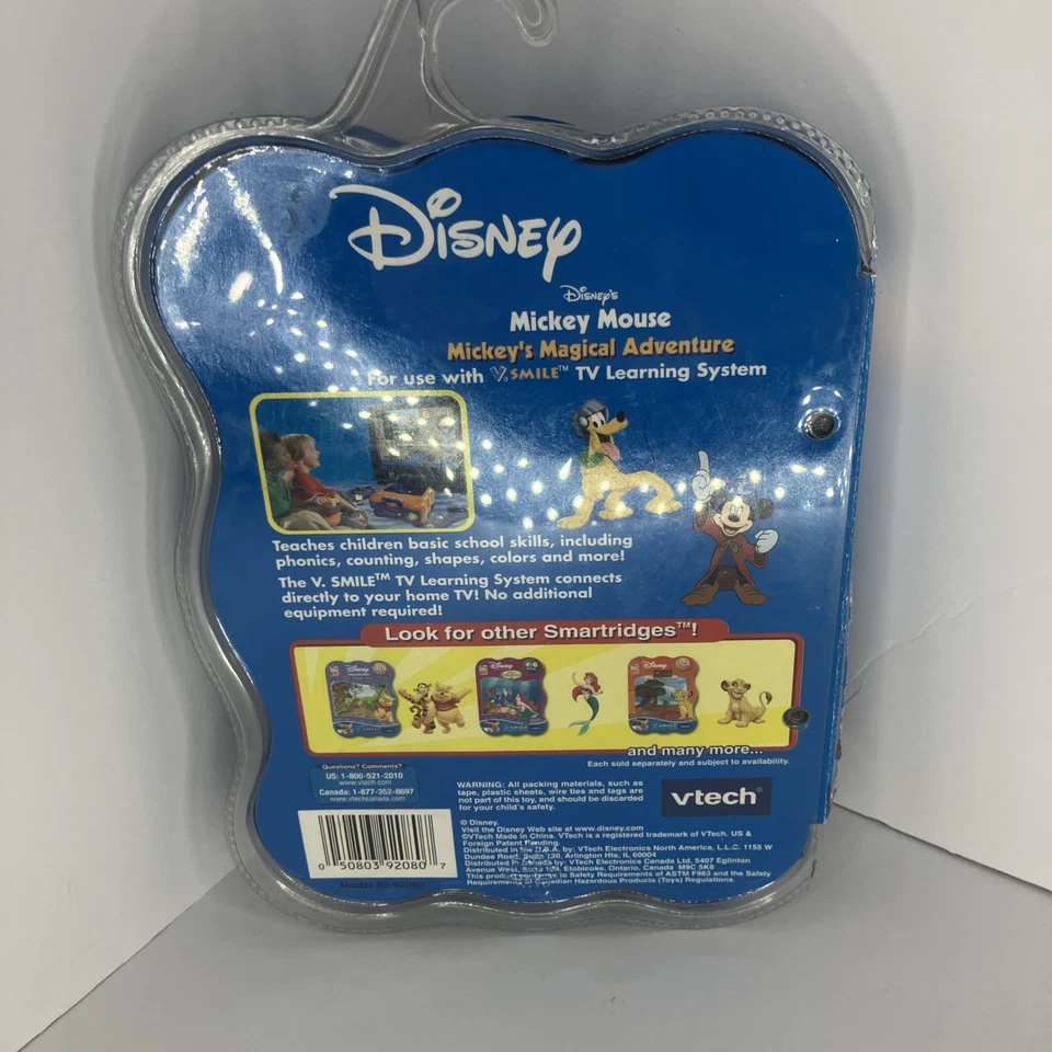 Disney Interactive Mickey's Magical Adventure Game VTech V-Smile BRAND NEW - Image 3 of 3