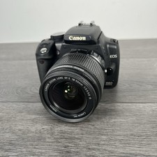 Canon EOS 350D Digital DSLR Camera EF-S 18-55mm IS Zoom Lens Tested Working