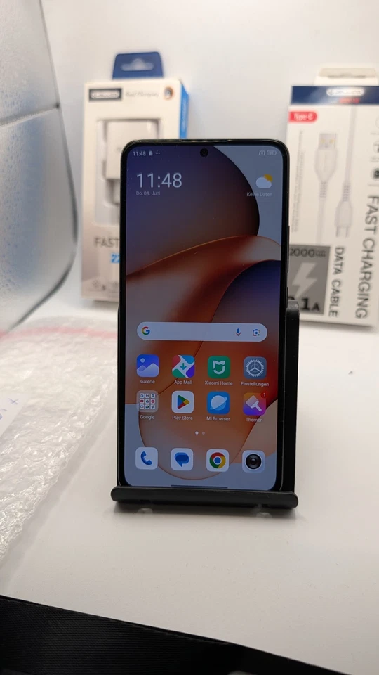 Xiaomi 13T Dual SIM 256GB Schwarz Neuwertig ohne Folie - Bild 3 von 4