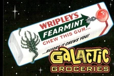 Wrigley's Gum 2018 Galactic Groceries Promo Card #7 (NM)