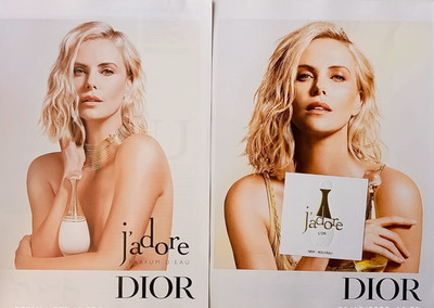 DIOR Vintage Print Ad !! '' New J'adore perfume for Women ''