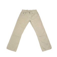 Vintage Polo Ralph Lauren Straight Leg Pants Beige 32x30 Pocket Logo