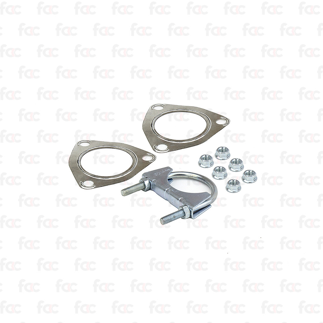 Homologated Petrol Catalytic Converter Fitting Kit For Audi A3 2.0 03-08 Euro 4