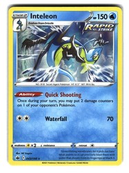 Inteleon 043/198 Holo Rare Chilling Reign