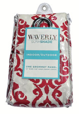 New Waverly Sun N Shade Indoor/Outdoor One Grommet Panel 52in X 95in